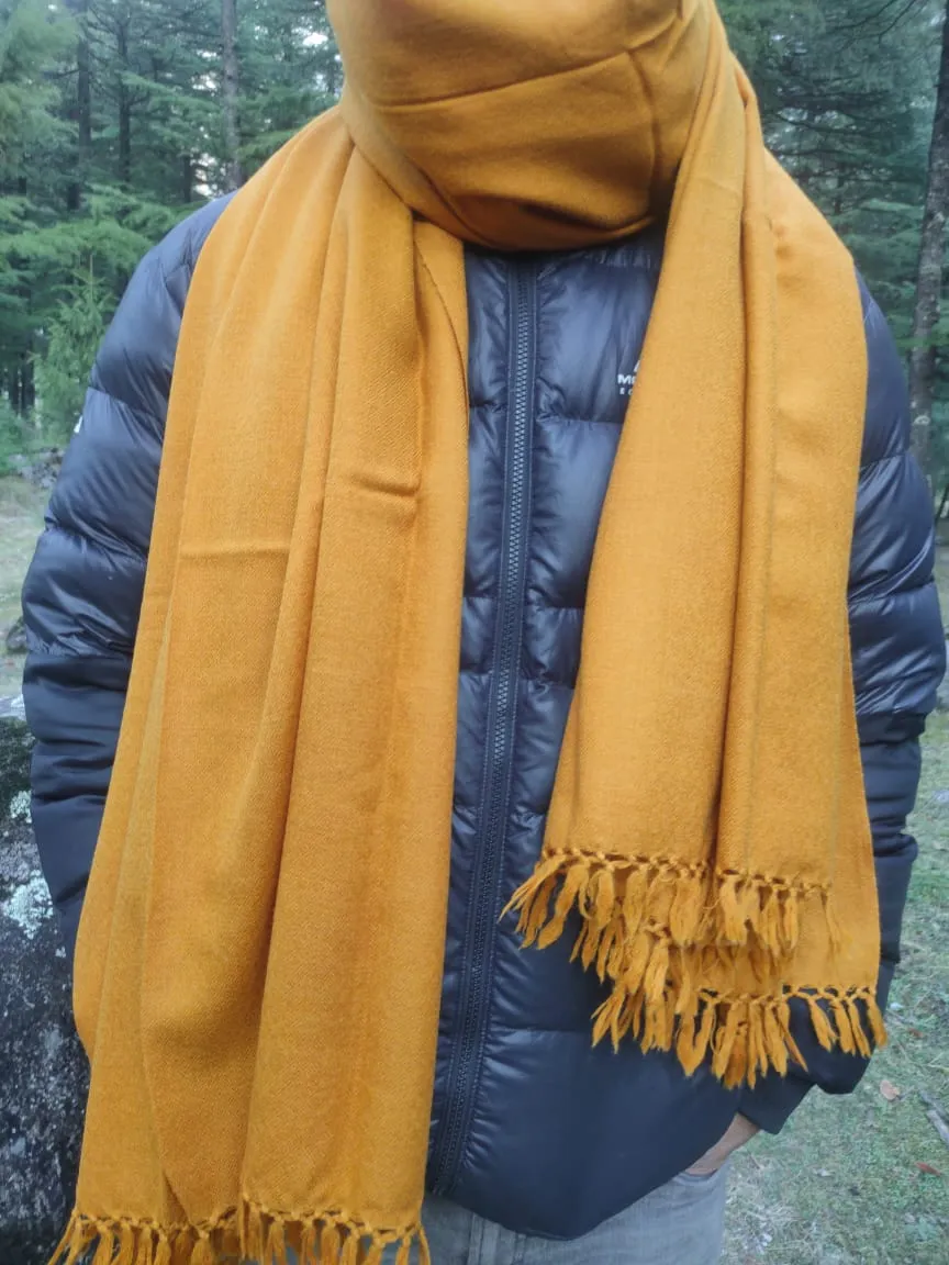 Long wool scarf