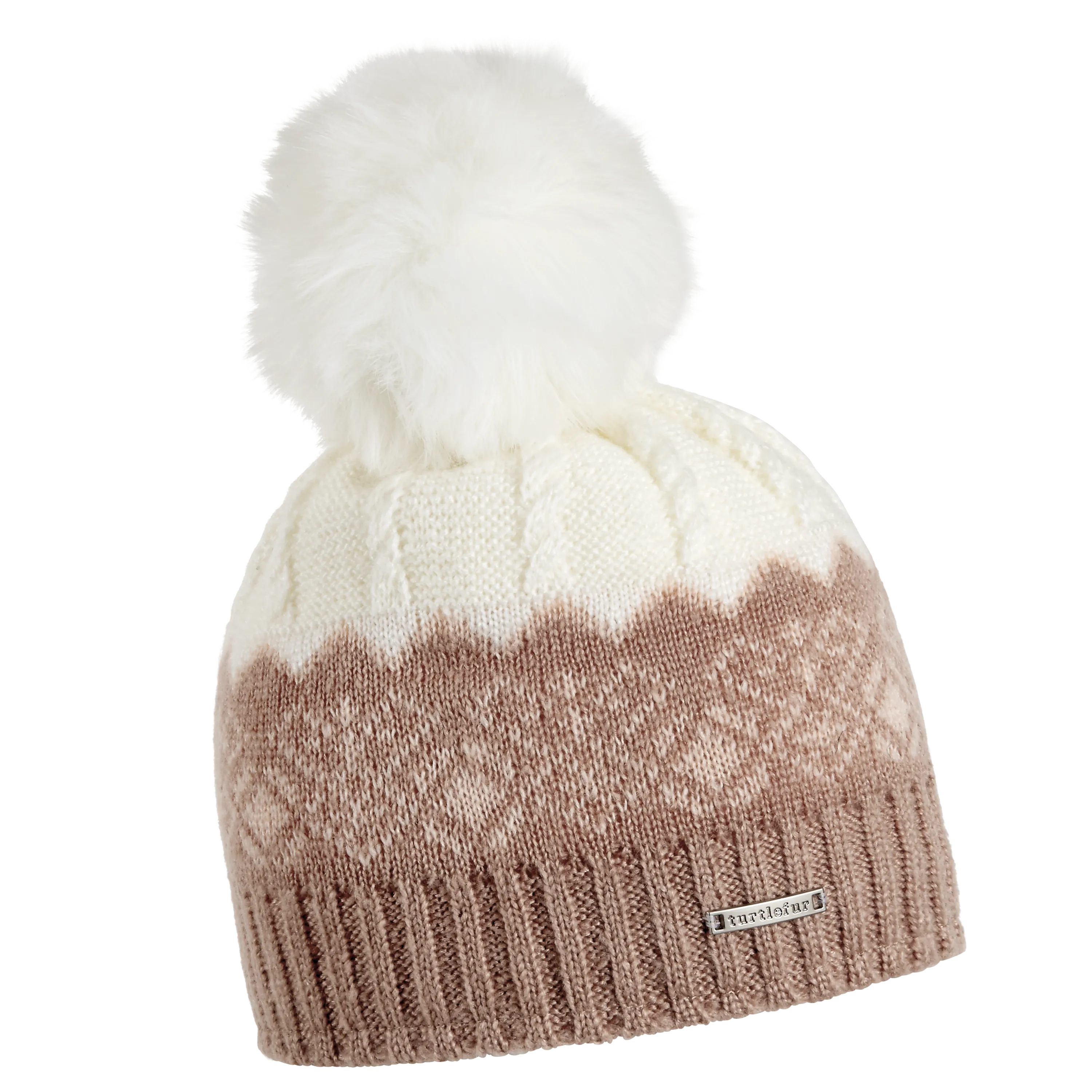 Marjorie - Faux Fur Pom