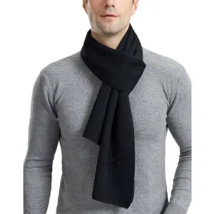 Men's Classic Solid Warm Knit Scarf 78693130K