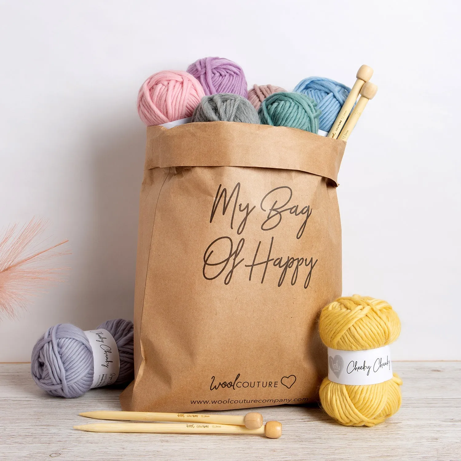 Mia Blanket Knitting Kit