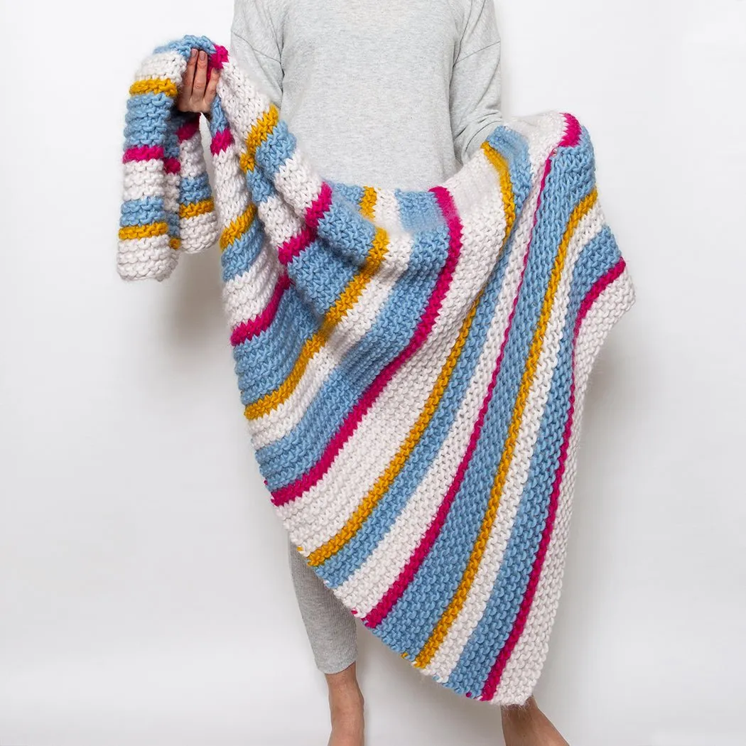 Mia Blanket Knitting Kit