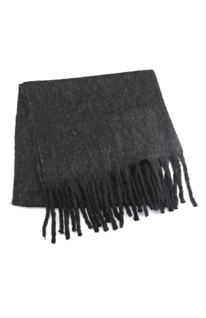 Miss Sparrow Libbi Plain Scarf Black