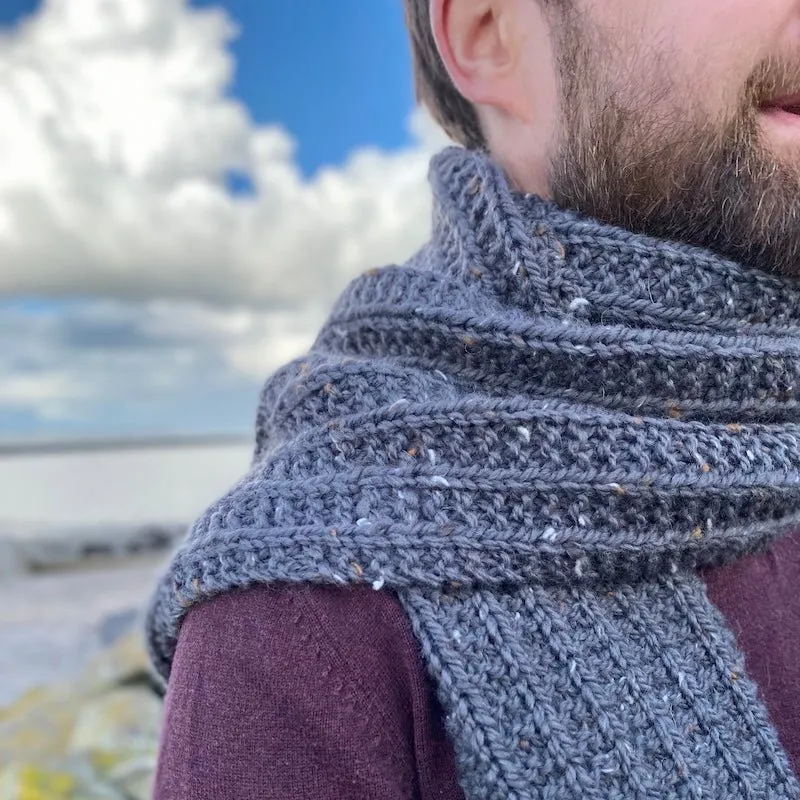 Mistake Rib Scarf Kit | BC Garn