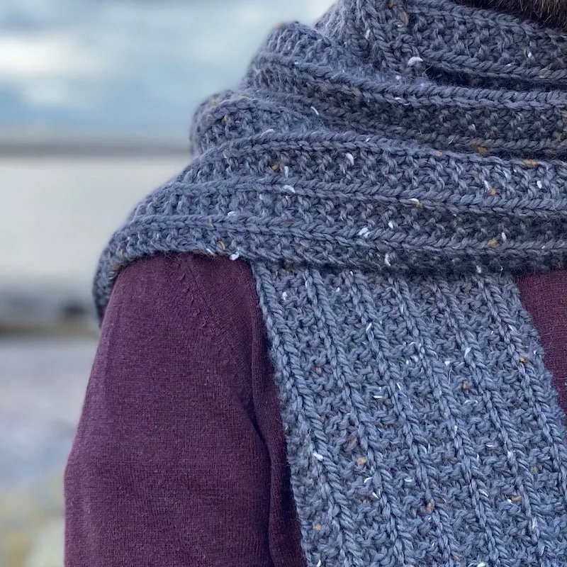 Mistake Rib Scarf Kit | BC Garn