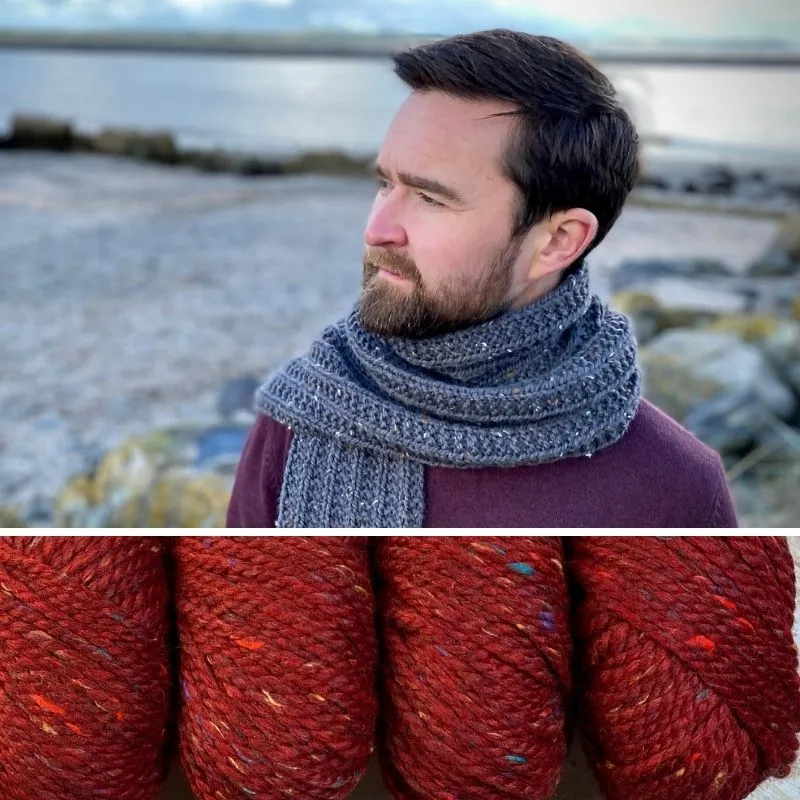 Mistake Rib Scarf Kit | BC Garn