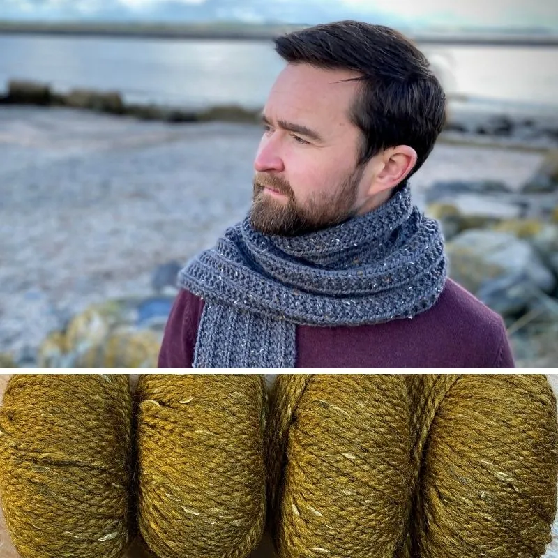 Mistake Rib Scarf Kit | BC Garn