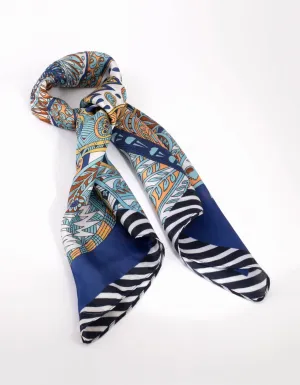 Mixed Print Scarf