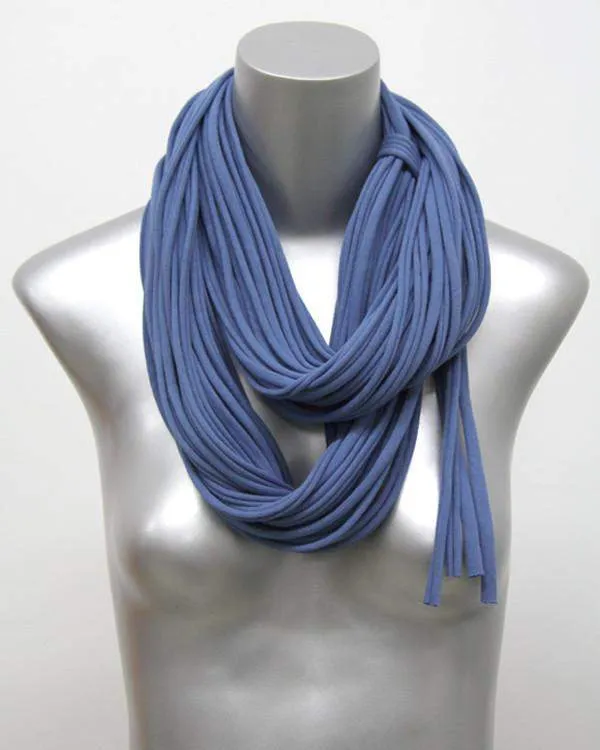 Necklush Chunky Scarf / River Blue / Unisex