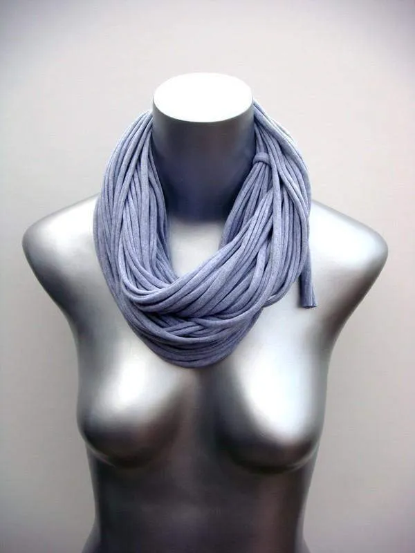 Necklush Cowl Scarf / Heather Gray / Unisex