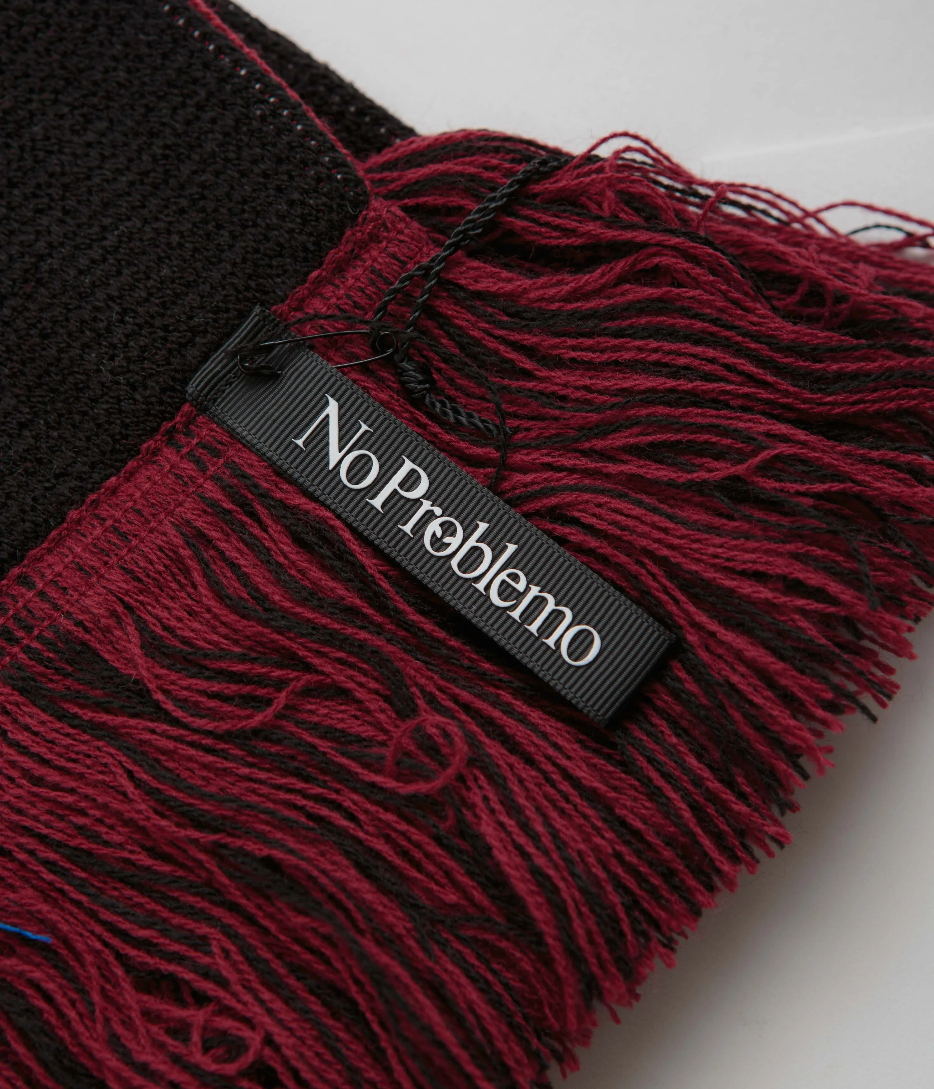 No Problemo Scarf - Burgundy