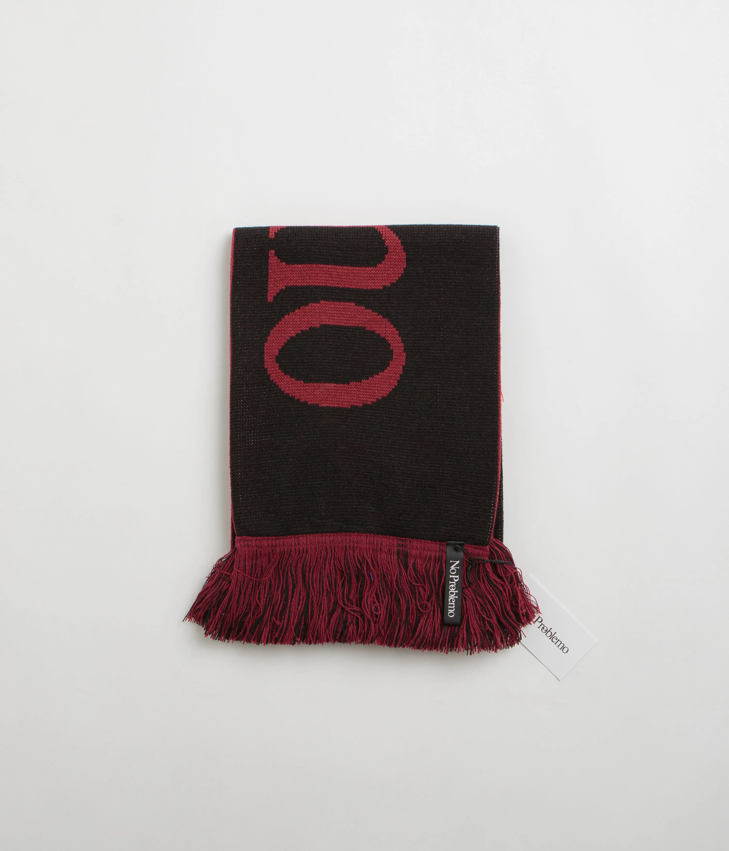 No Problemo Scarf - Burgundy