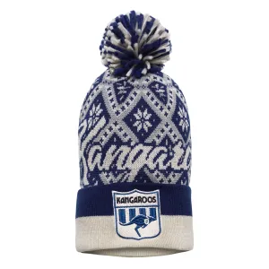 North Melbourne Kangaroos Adults Vintage Beanie