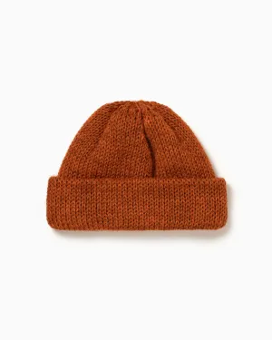 OFS. Short Watchcap Hat - Burnt Orange