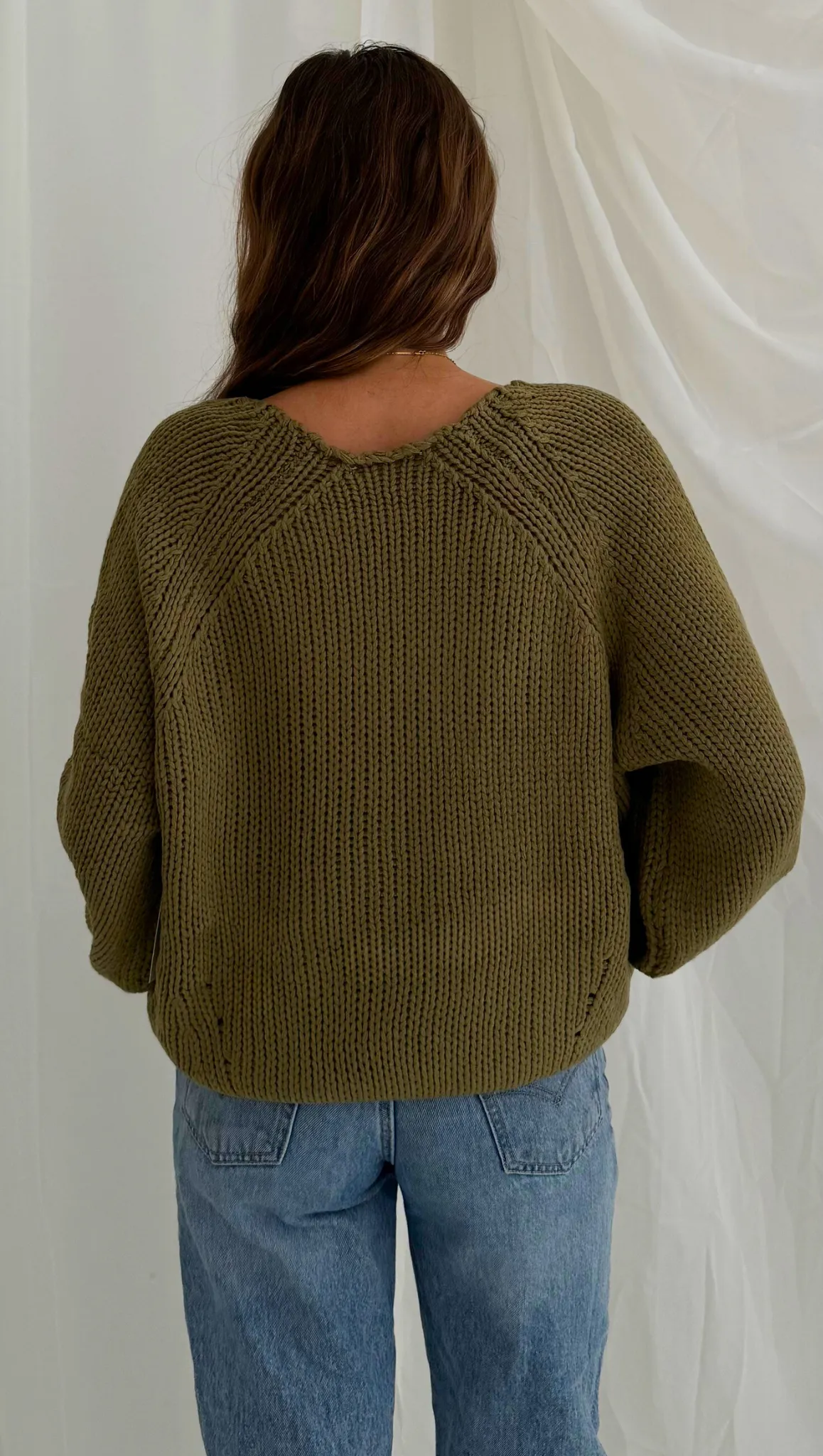 Oliver Pullover Sweater - Olive