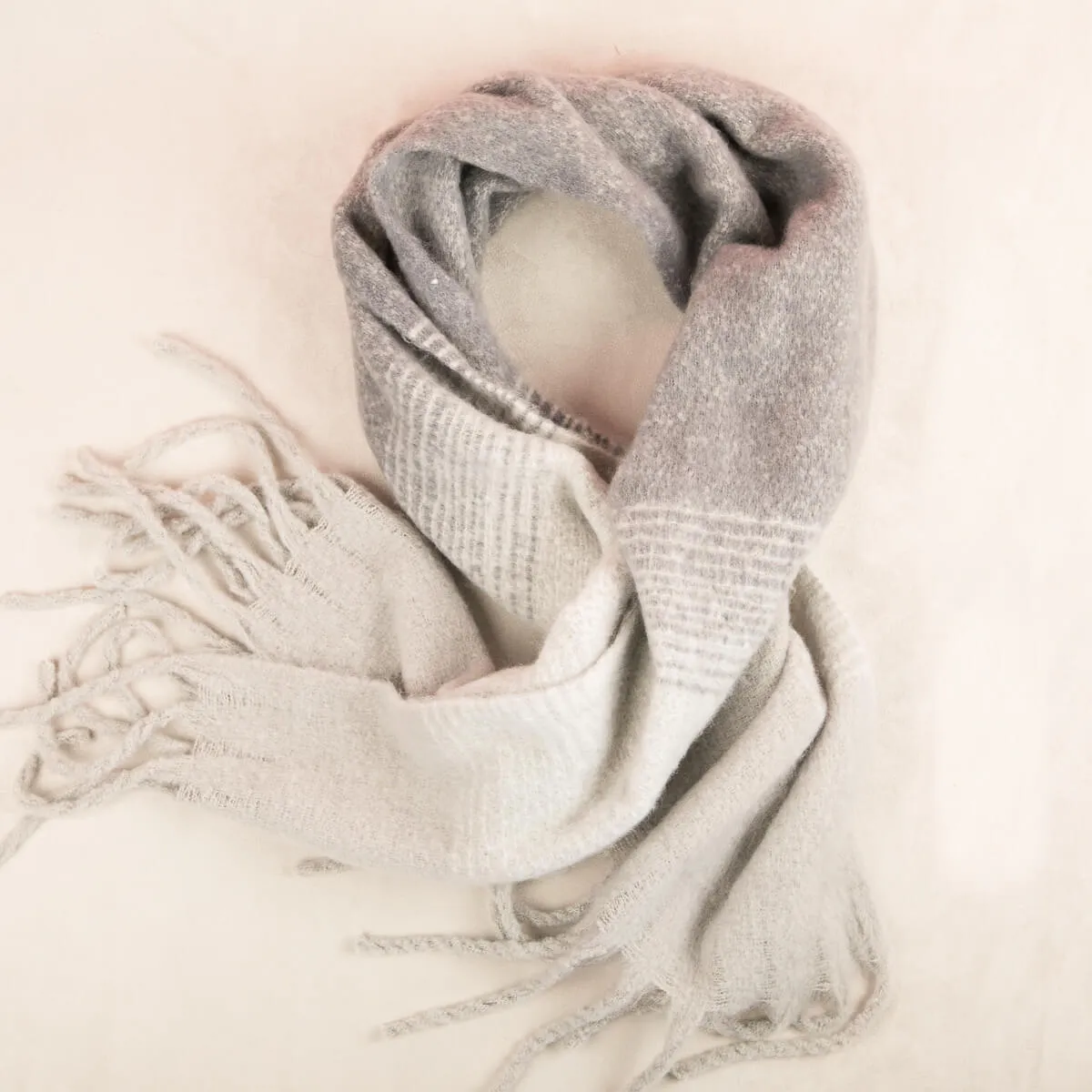 Ombre Fringe Scarf