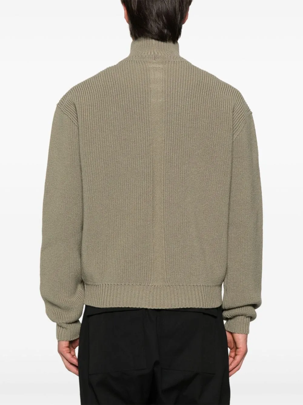 Roll-Neck Virgin-Wool Jumper