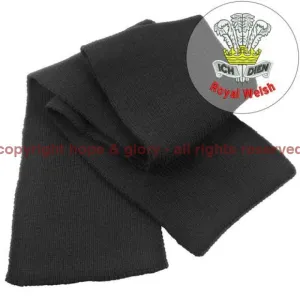 Royal Welsh Heavy Knit Scarf