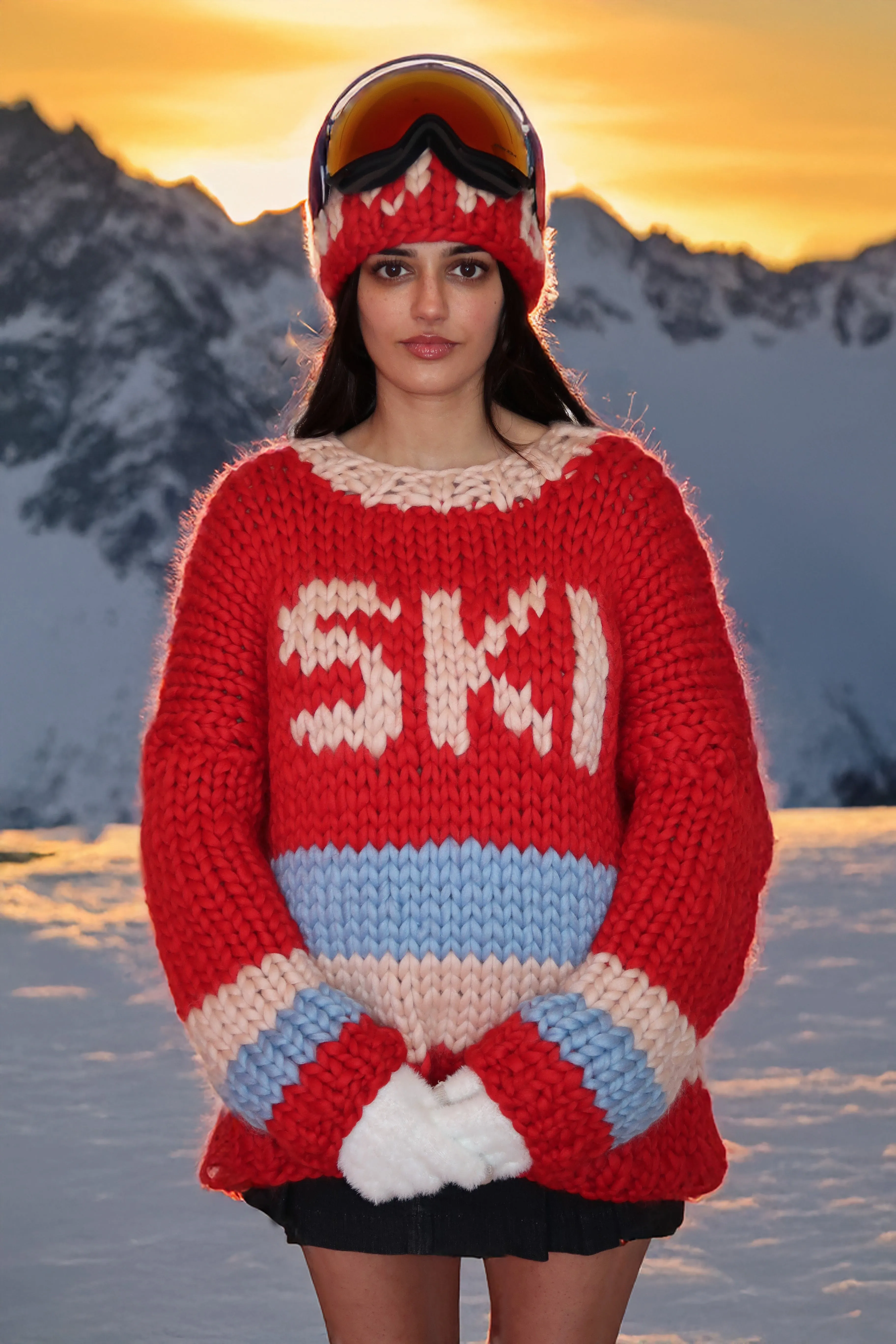 Ski Chunky Knit Sweater