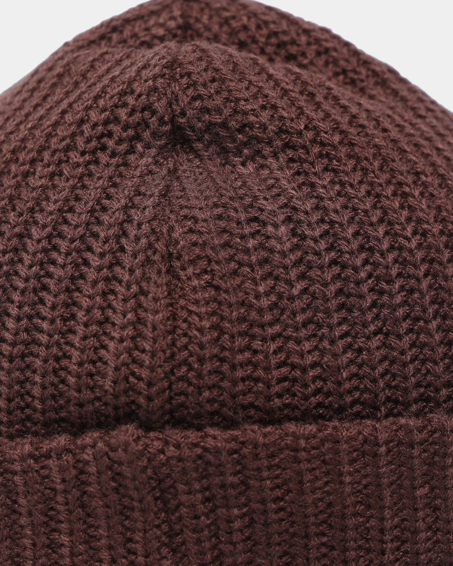 Stussy Stock Cuff Beanie Brown