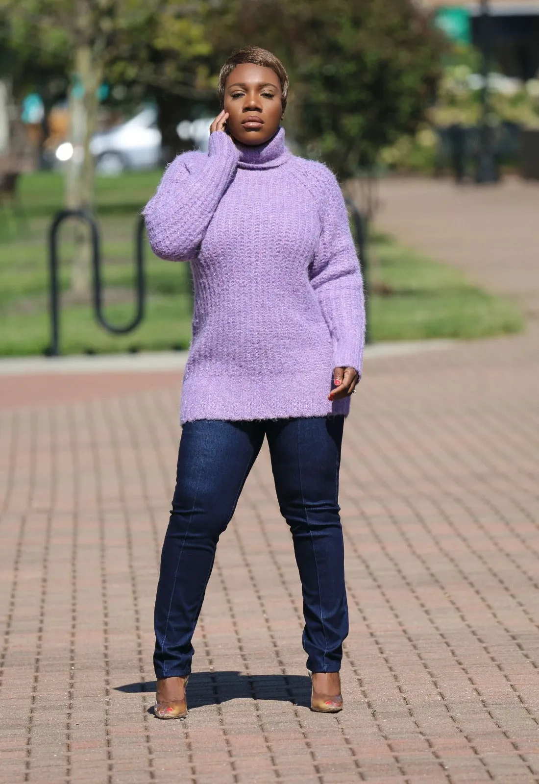 The Coziest | Chunky Tunic Sweater