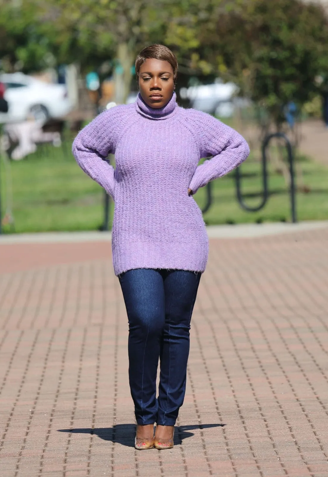 The Coziest | Chunky Tunic Sweater