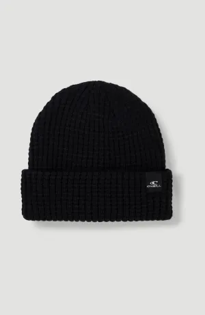 Waffle Beanie | Black Out