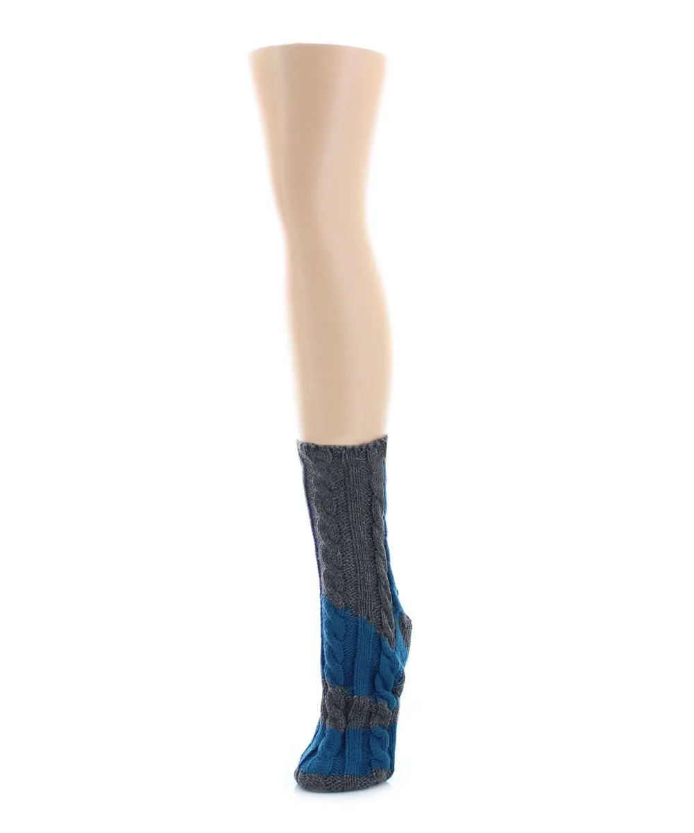 Women's Color Swish Chunky Knit Boot Sock