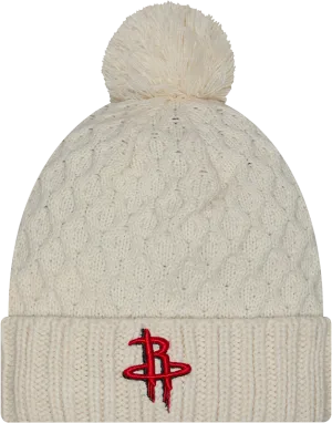 Women's Houston Rockets New Era Chunky Knit Beanie