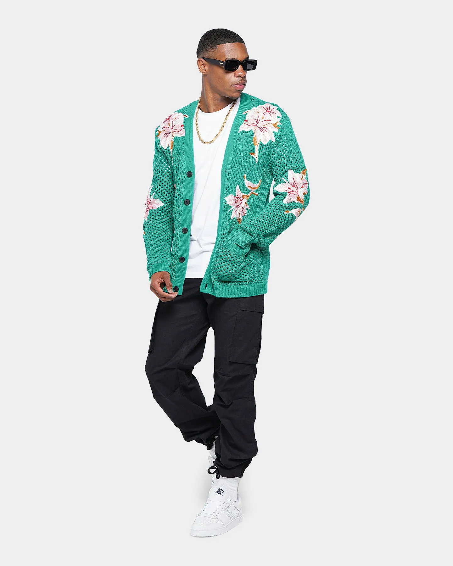 XXIII Anakin Green Cardigan Green