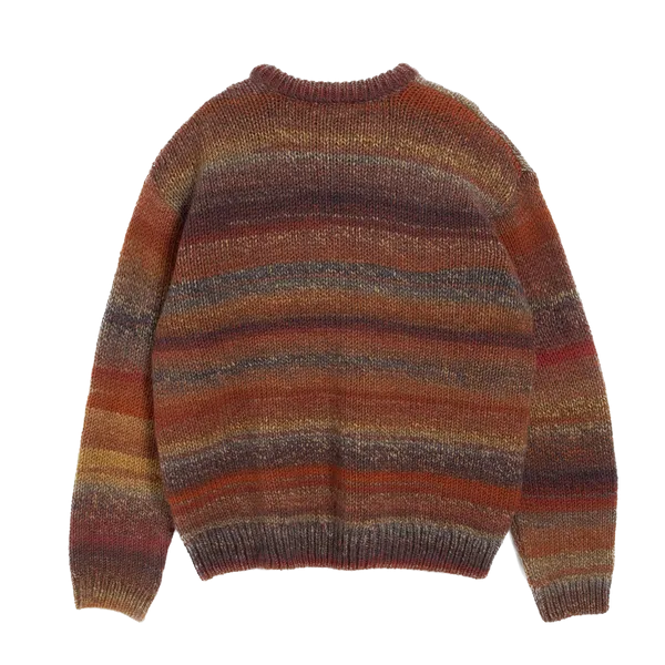 YMC Undertones Boxy Crew Knit - Brown